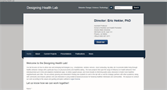 Desktop Screenshot of designinghealth.org